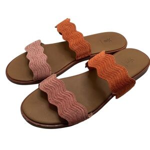 Frye Mira Wave slides. Size 7.5